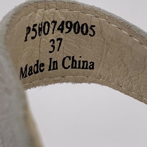 Fly London Womens Wedged Sandals Sz 37 - Picture 10 of 10